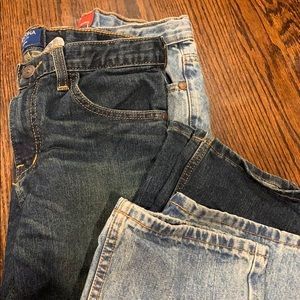Lot of Boys size 10 Husky Arizona Jeans 2 pairs